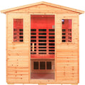 Garner-905VS 5 Person Outdoor Far Infrared Sauna | Extra-large Rich Space | Clearance Sale