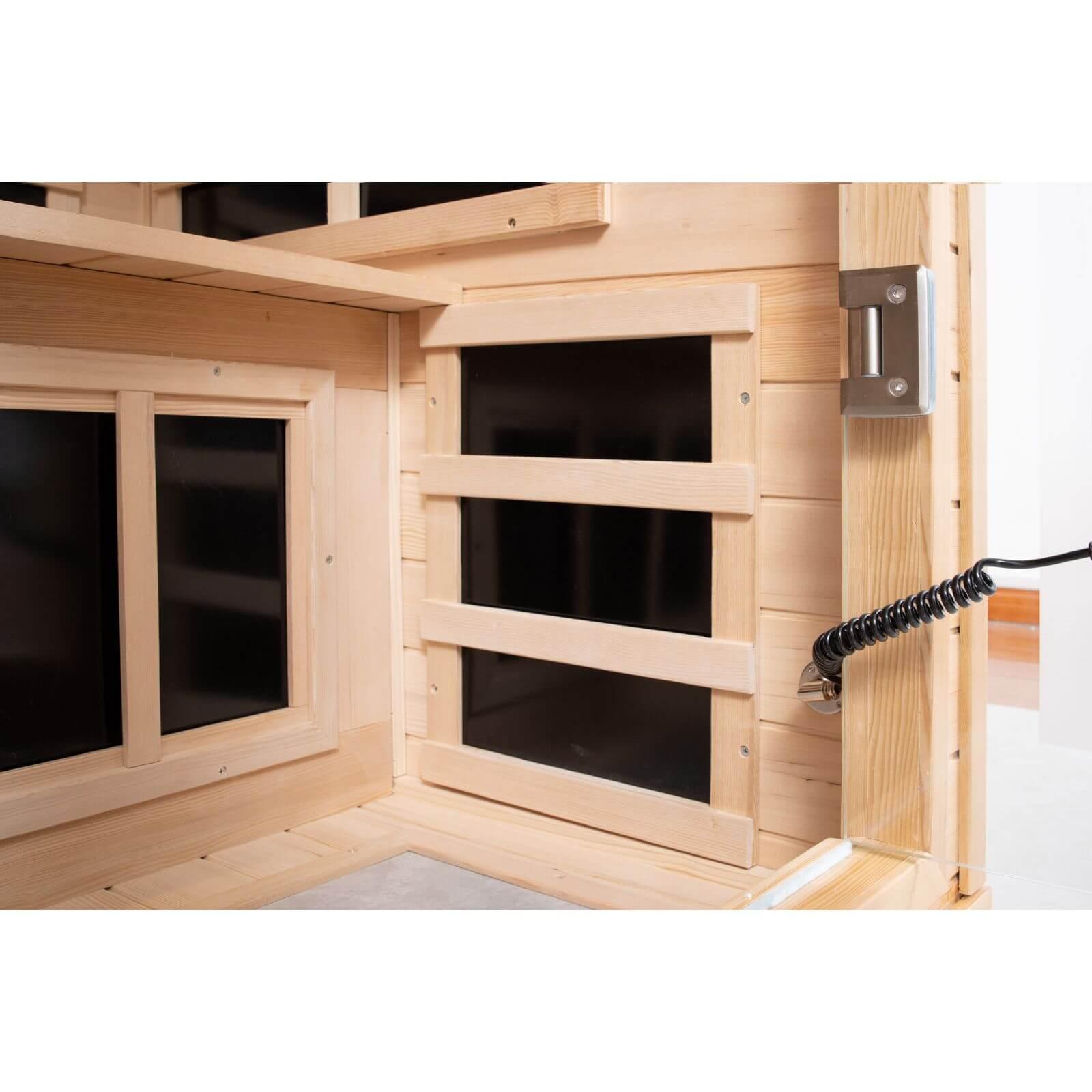 Maxwell-902BH 2 Person Ultra-Low EMF Far Infrared Sauna | Hot Offer