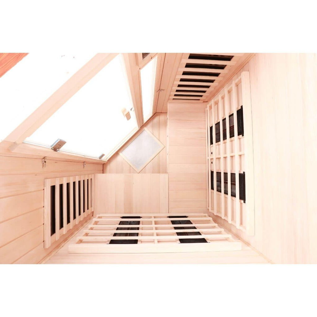 Mix-907BHD 2 Person Corner Far & Near Infrared Sauna | Limited Stock Remaining