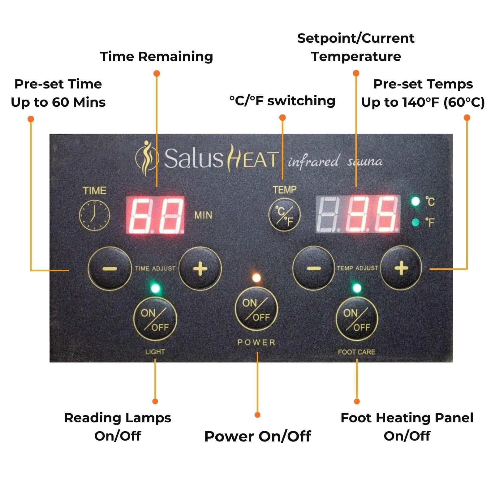 Purity-909MH 1 Person Side Door Far Infrared Sauna | 909SH Clearance Sale