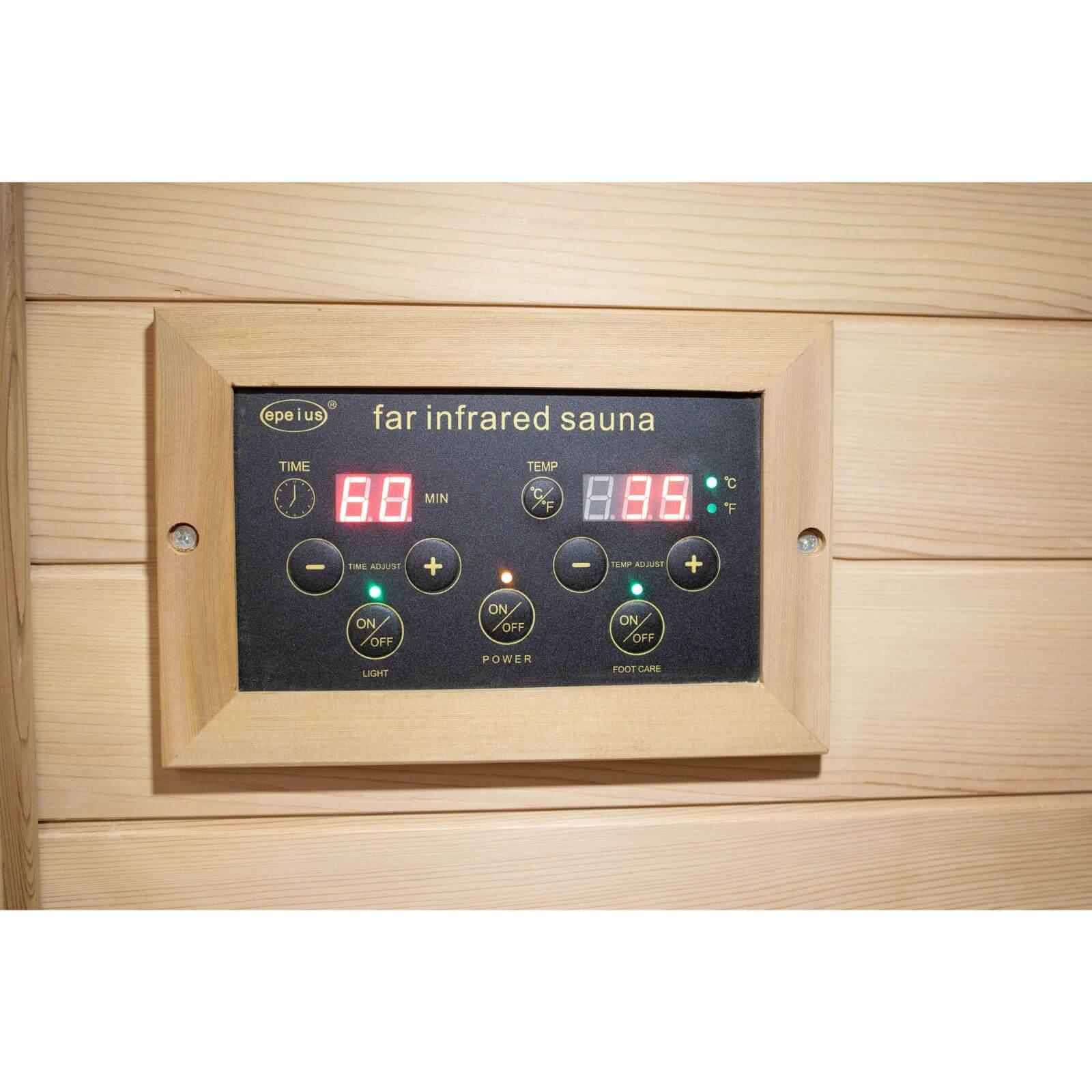 Sublime-906MR 1 Person Classic Far Infrared Sauna in Red Cedar | Nature's Art, Noble Enjoyment
