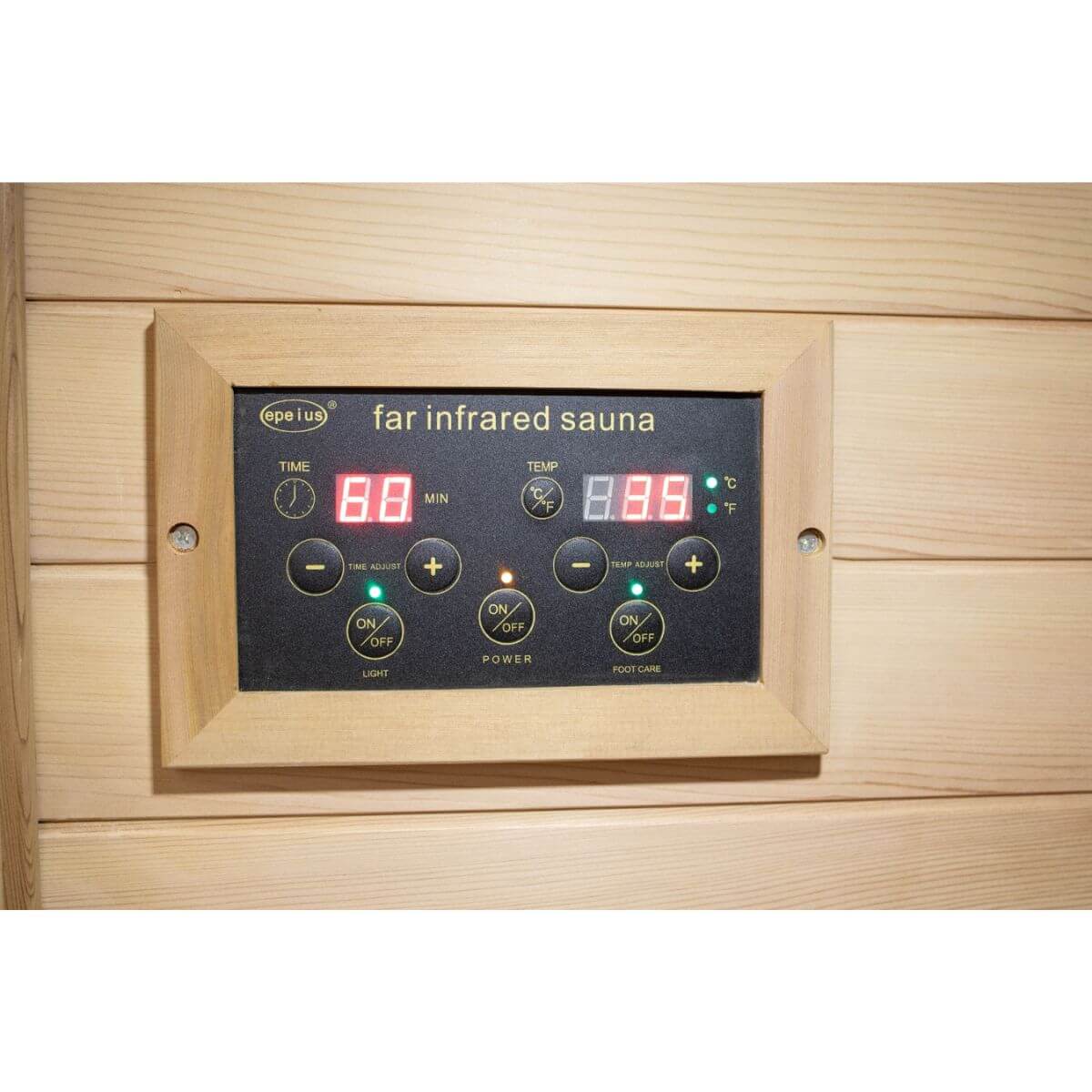Sublime-909MR 1 Person Side Door Far Infrared Sauna in Red Cedar | Limited Stock Remaining